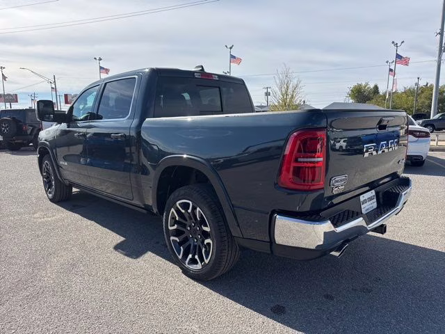 2026 Blue Metallic Ram 1500 Limited Longhorn 4X4 Truck