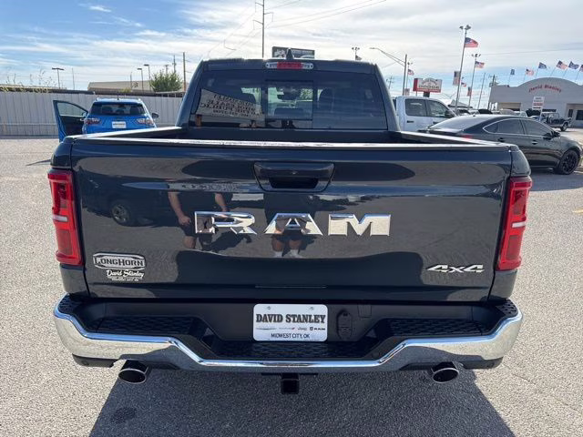 2026 Blue Metallic Ram 1500 Limited Longhorn 4X4 Truck
