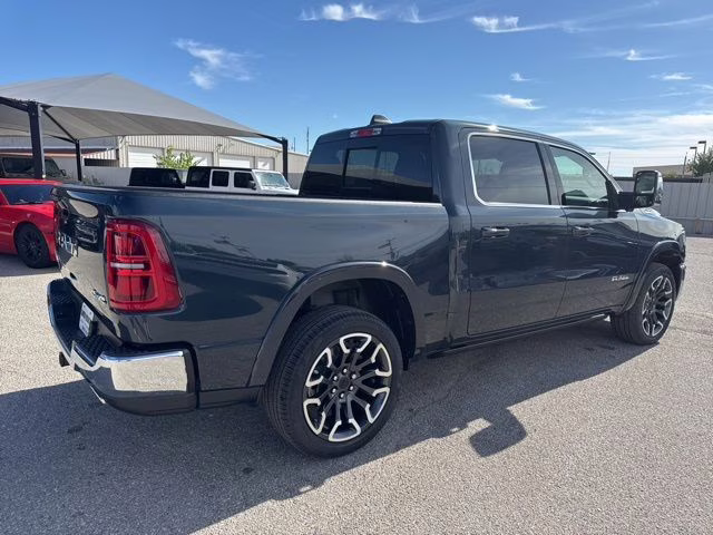 2026 Blue Metallic Ram 1500 Limited Longhorn 4X4 Truck