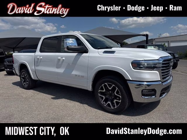 2026 Ivory White Ram 1500 Laramie 4X4 Truck