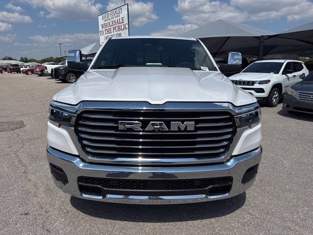 2026 Ivory White Ram 1500 Laramie 4X4 Truck