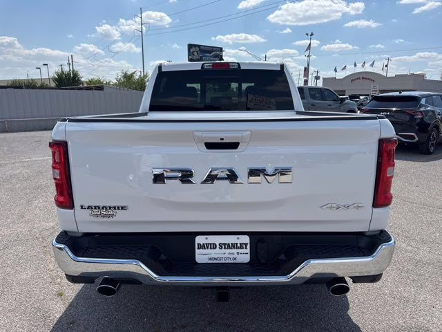 2026 Ivory White Ram 1500 Laramie 4X4 Truck