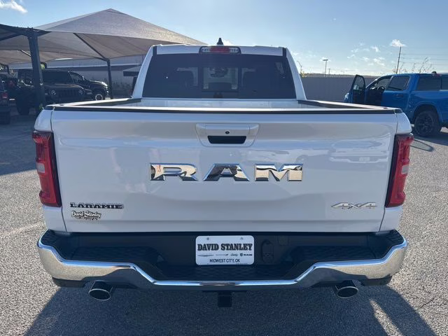2026 Ivory White Ram 1500 Laramie 4X4 Truck