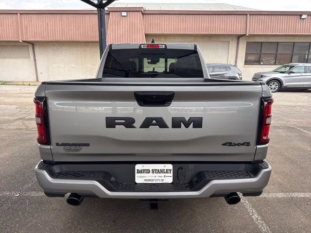 2026 Billet Silver Metallic Ram 1500 Laramie 4X4 Truck