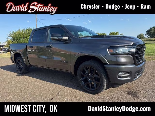 2026 Granite Crystal Metallic Clearcoat Ram 1500 Laramie 4X4 Truck