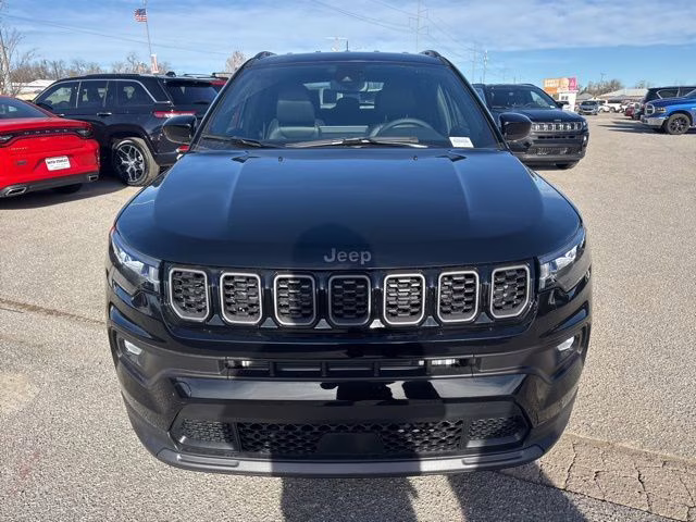 2026 Diamond Black Jeep Compass Latitude 4X4 SUV