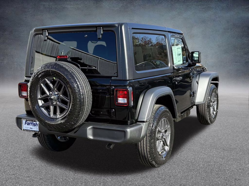 2026 Black Clearcoat Jeep Wrangler Sport S 4X4 SUV