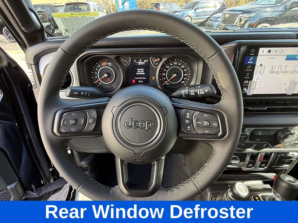 2026 Black Clearcoat Jeep Wrangler Sport S 4X4 SUV