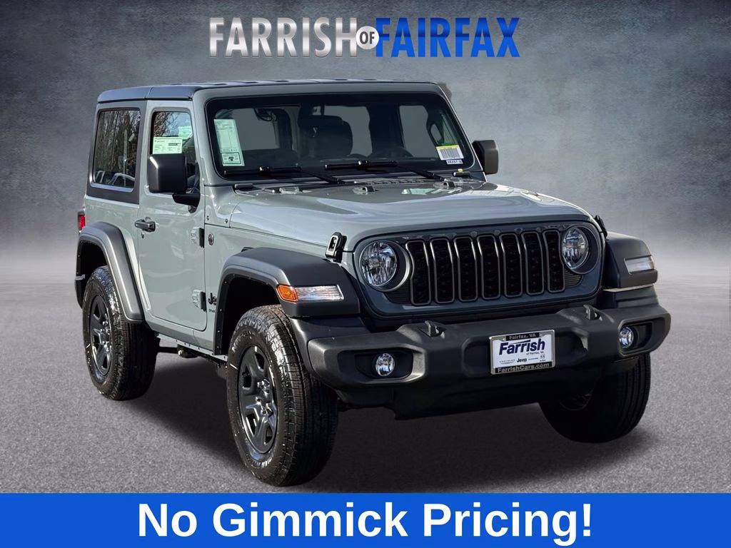 2026 Anvil Clear Coat Jeep Wrangler Sport 4X4 SUV