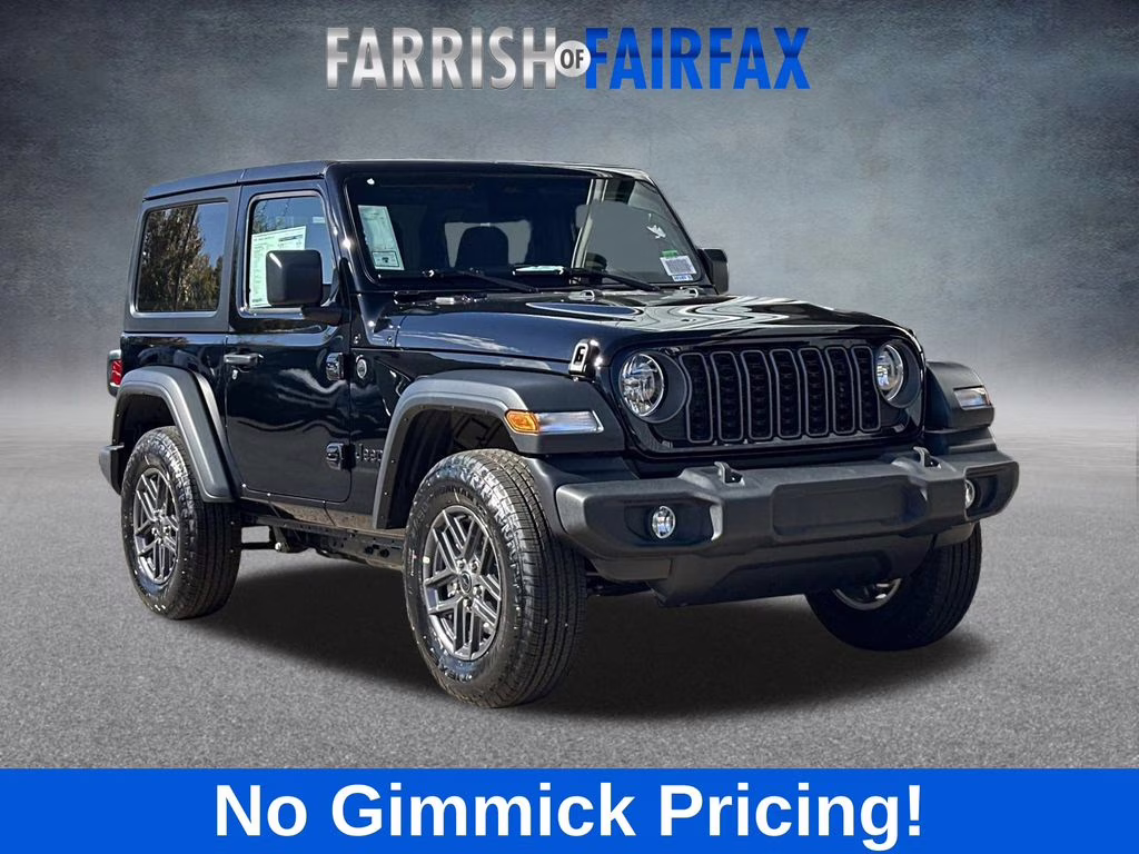 2026 Black Clearcoat Jeep Wrangler Sport S 4X4 SUV