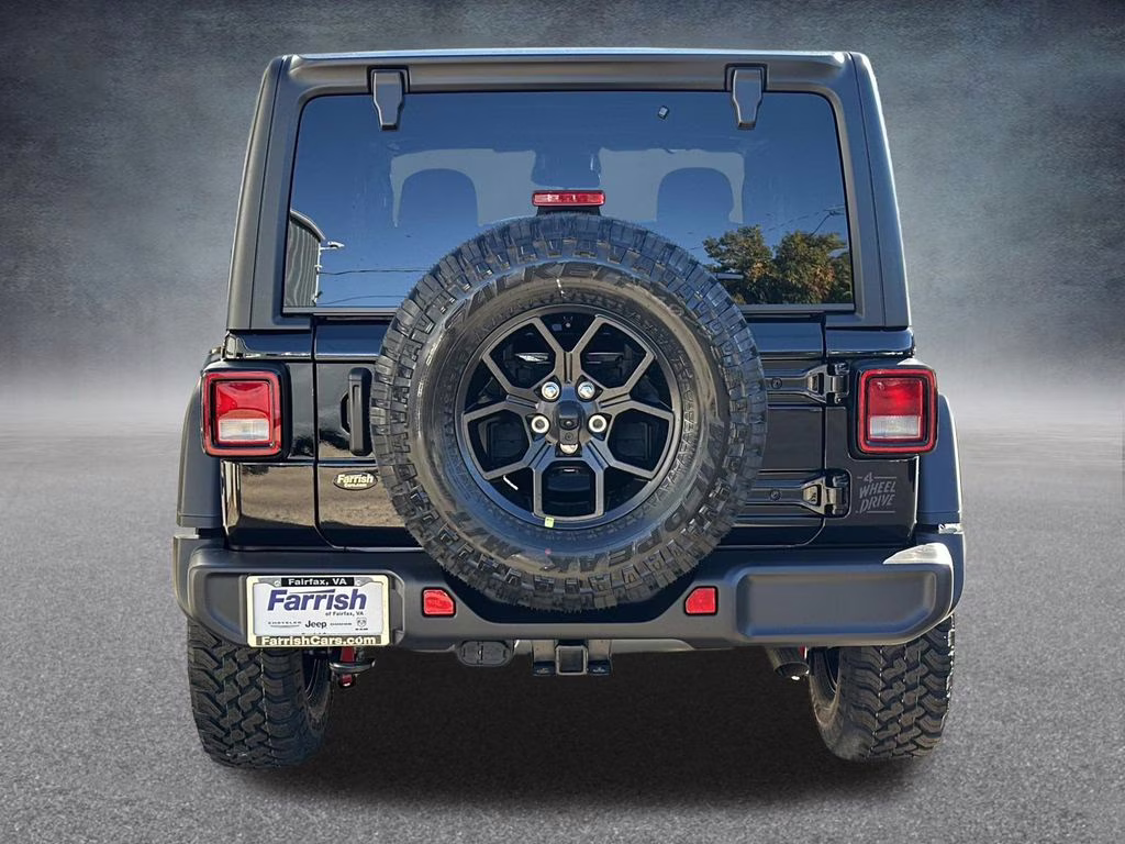 2026 Black Clearcoat Jeep Wrangler Willys 4X4 SUV