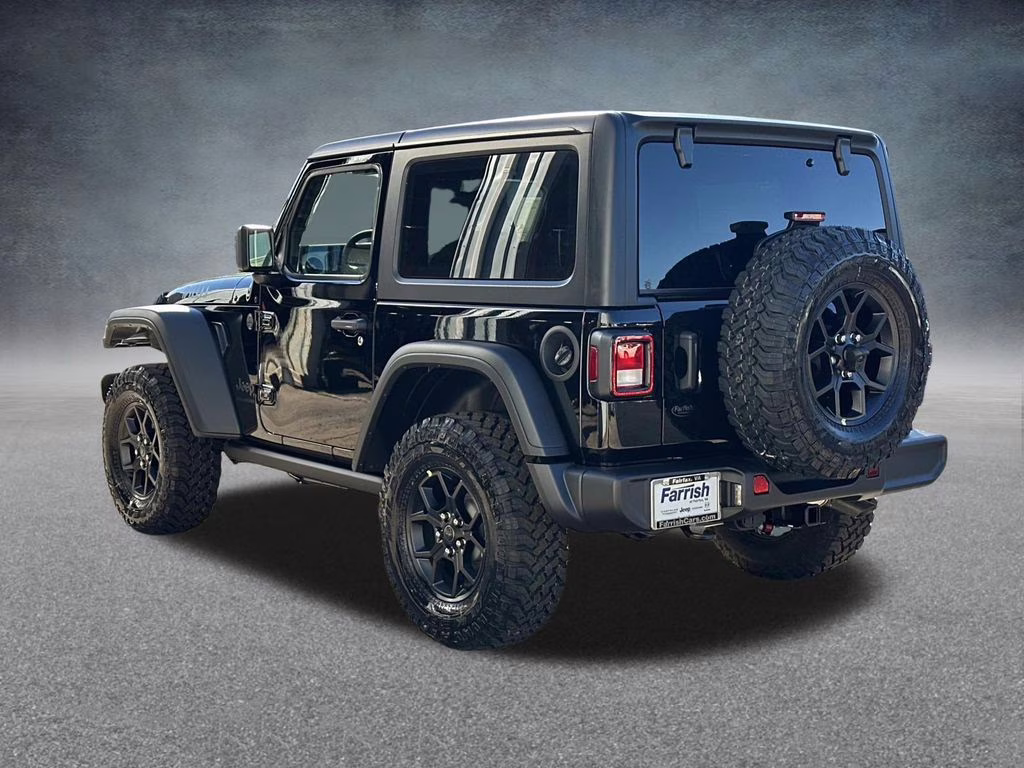 2026 Black Clearcoat Jeep Wrangler Willys 4X4 SUV