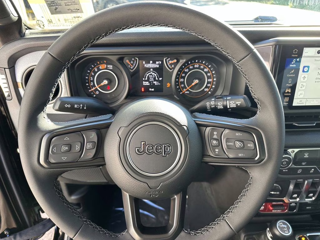 2026 Black Clearcoat Jeep Wrangler Willys 4X4 SUV