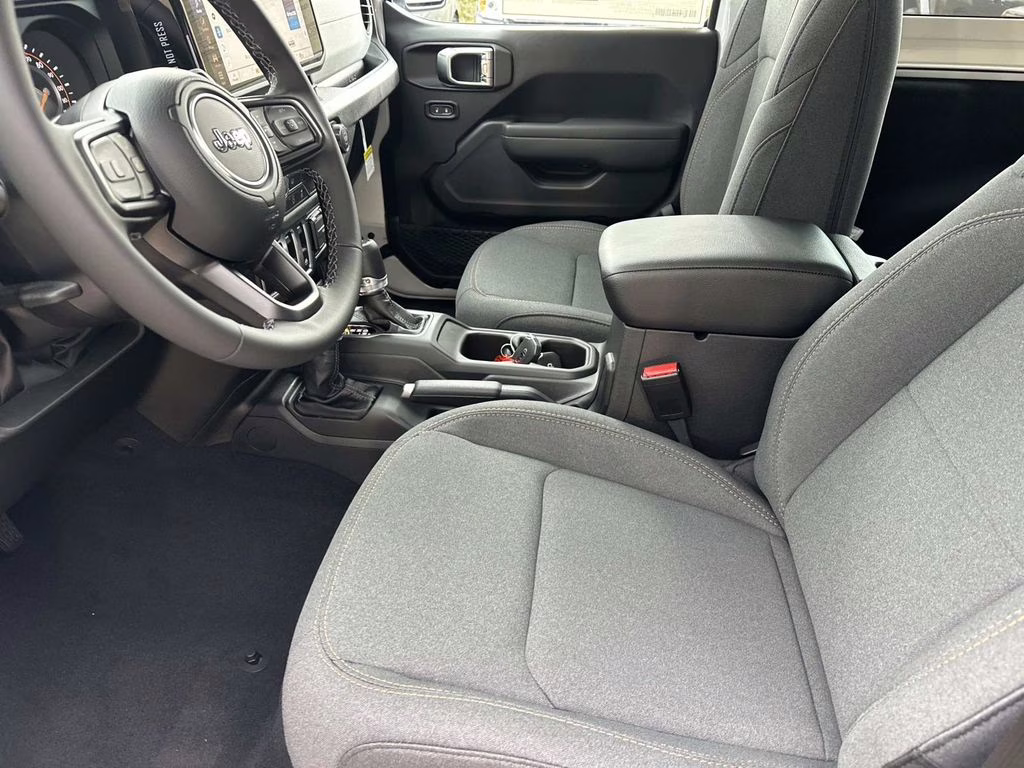 2026 Bright White Clearcoat Jeep Wrangler Sport S 4X4 SUV