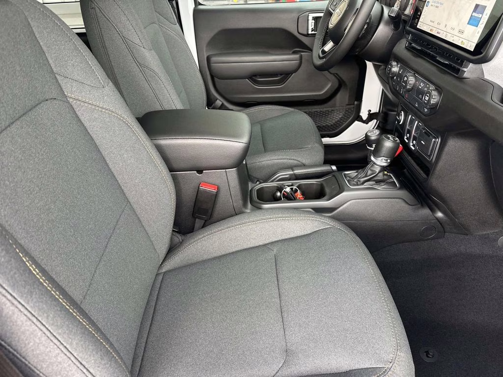 2026 Bright White Clearcoat Jeep Wrangler Sport S 4X4 SUV