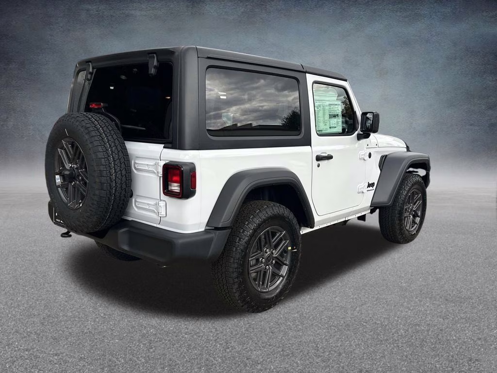 2026 Bright White Clearcoat Jeep Wrangler Sport S 4X4 SUV