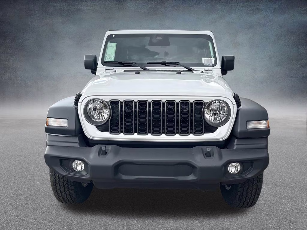 2026 Bright White Clearcoat Jeep Wrangler Sport S 4X4 SUV