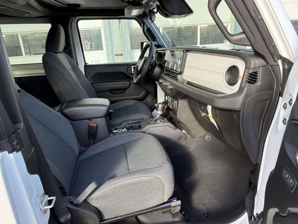 2026 Bright White Clearcoat Jeep Wrangler Sport S 4X4 SUV