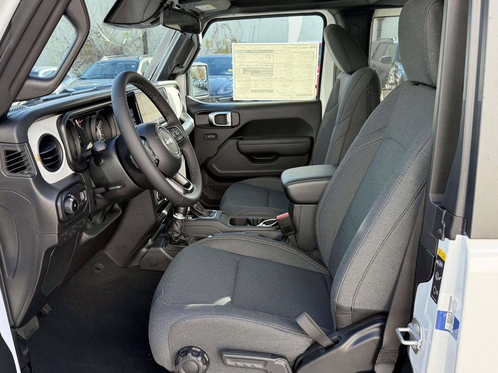 2026 Bright White Clearcoat Jeep Wrangler Sport S 4X4 SUV