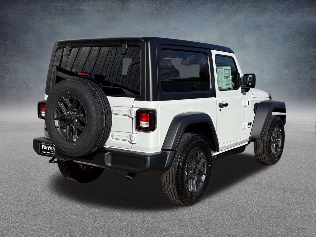 2026 Bright White Clearcoat Jeep Wrangler Sport S 4X4 SUV