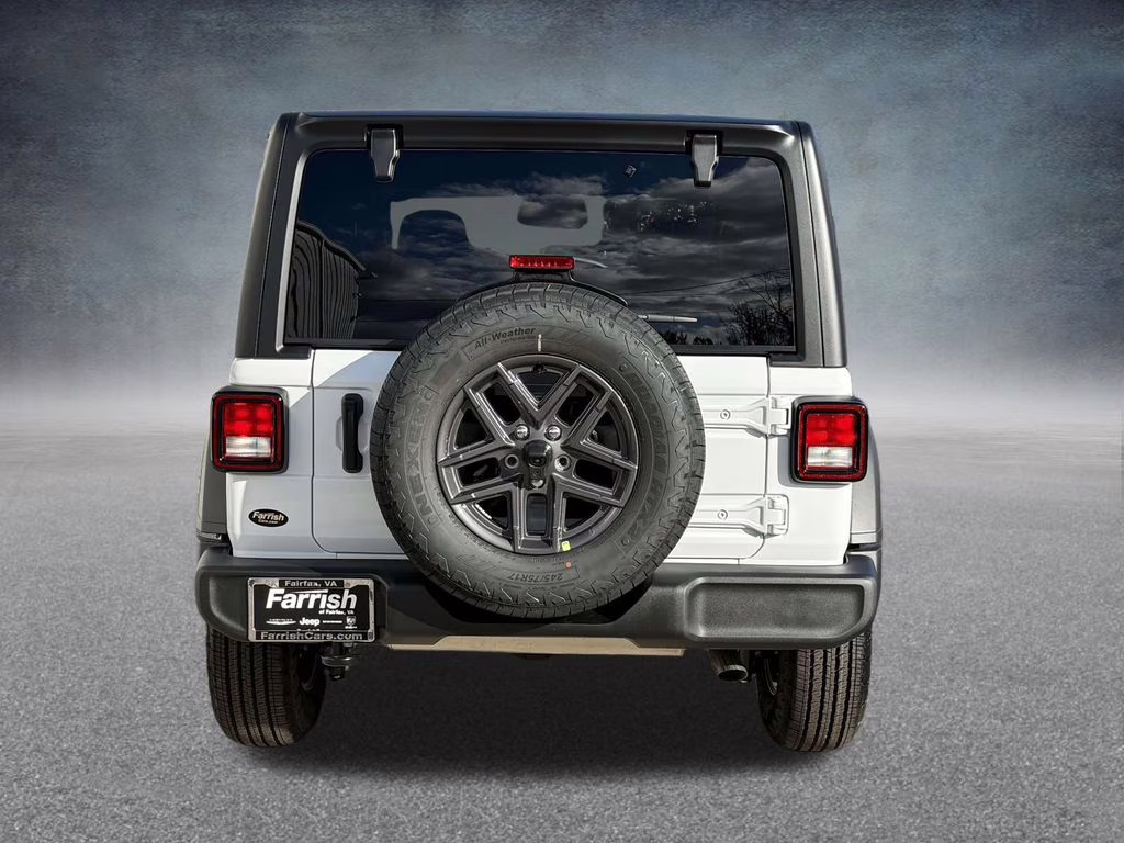 2026 Bright White Clearcoat Jeep Wrangler Sport S 4X4 SUV