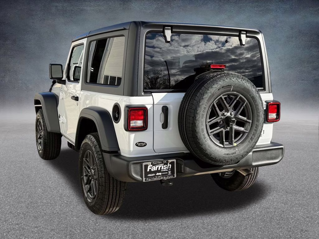 2026 Bright White Clearcoat Jeep Wrangler Sport S 4X4 SUV