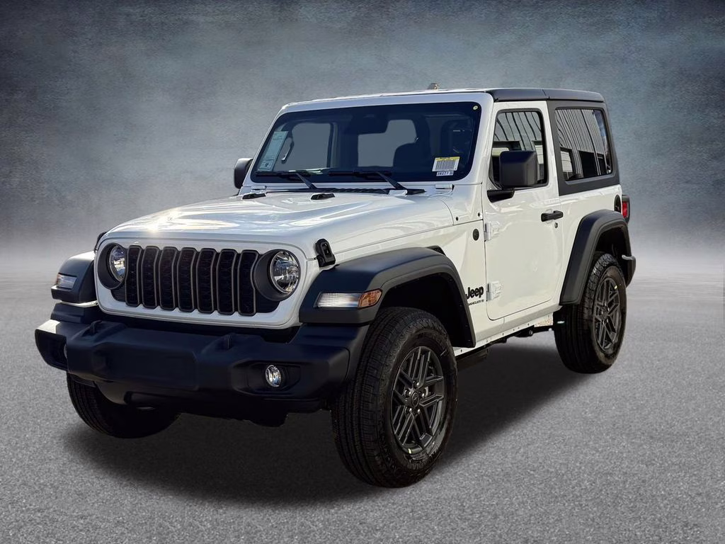 2026 Bright White Clearcoat Jeep Wrangler Sport S 4X4 SUV