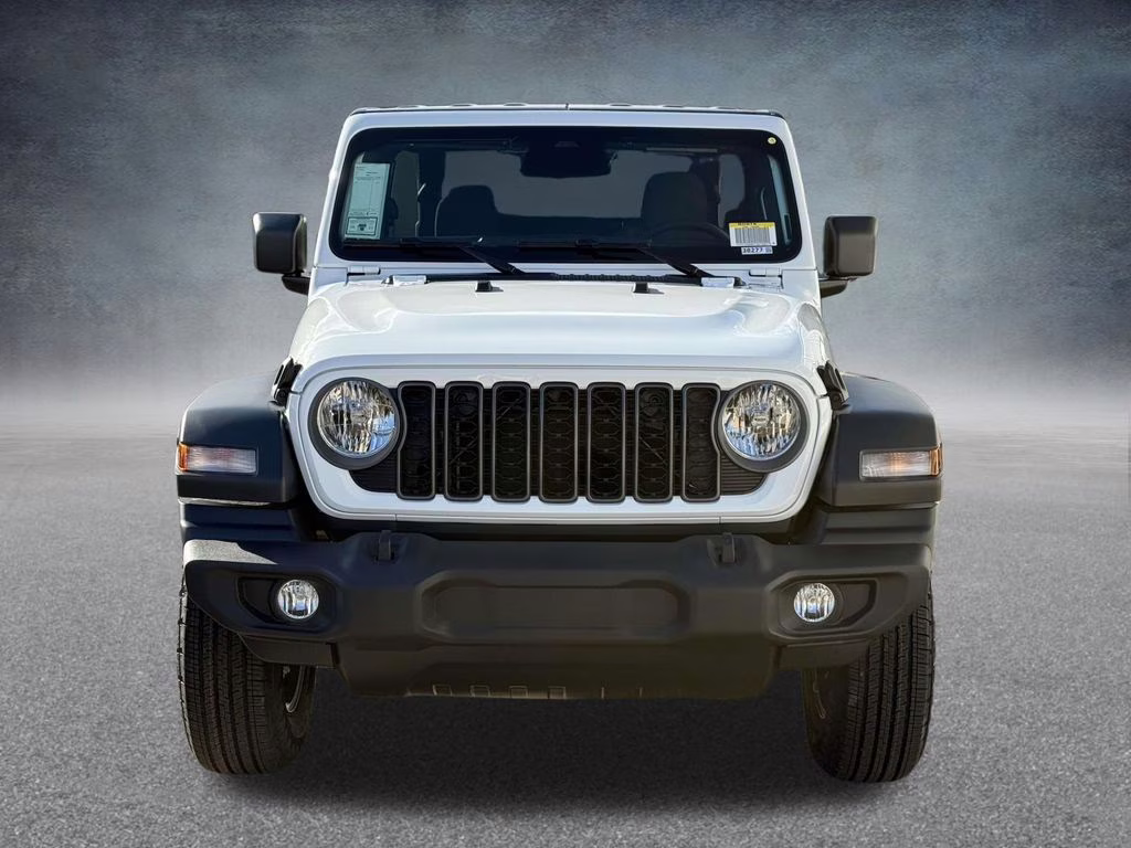 2026 Bright White Clearcoat Jeep Wrangler Sport S 4X4 SUV