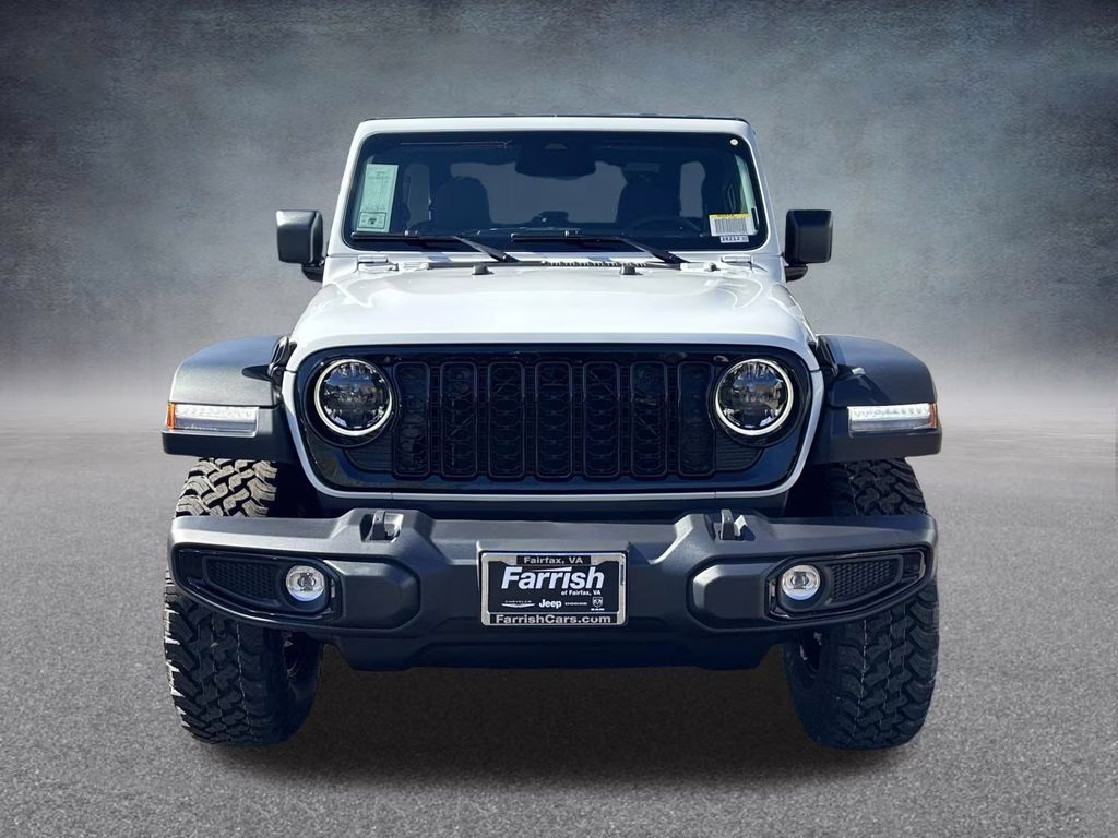 2026 Bright White Clearcoat Jeep Wrangler Willys 4X4 SUV