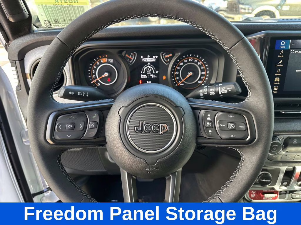 2026 Bright White Clearcoat Jeep Wrangler Willys 4X4 SUV