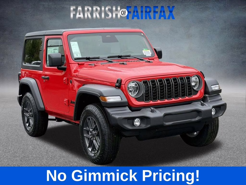 2026 Firecracker Red Clearcoat Jeep Wrangler Sport S 4X4 SUV