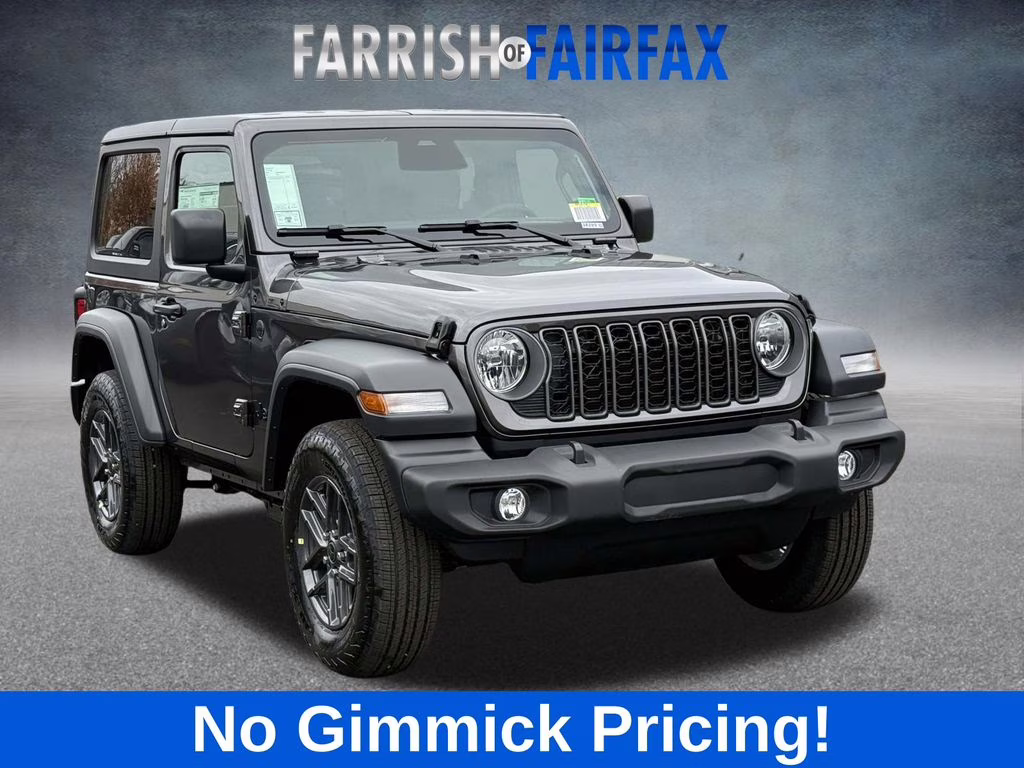 2026 Granite Crystal Metallic Clearcoat Jeep Wrangler Sport S 4X4 SUV