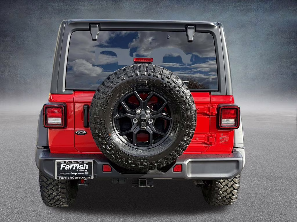 2026 Firecracker Red Clearcoat Jeep Wrangler Willys 4X4 SUV