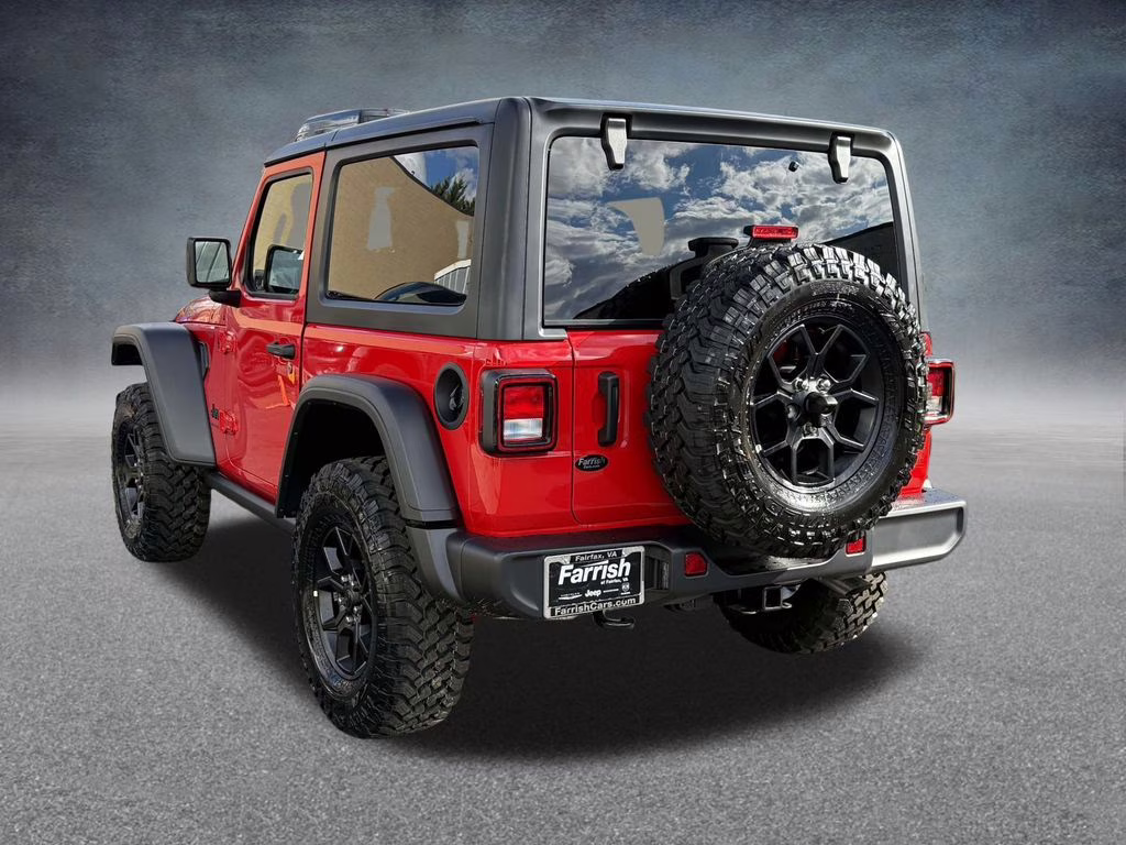 2026 Firecracker Red Clearcoat Jeep Wrangler Willys 4X4 SUV