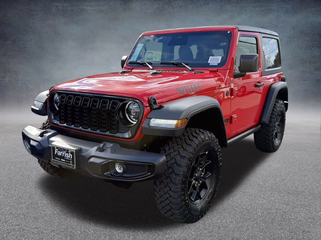 2026 Firecracker Red Clearcoat Jeep Wrangler Willys 4X4 SUV