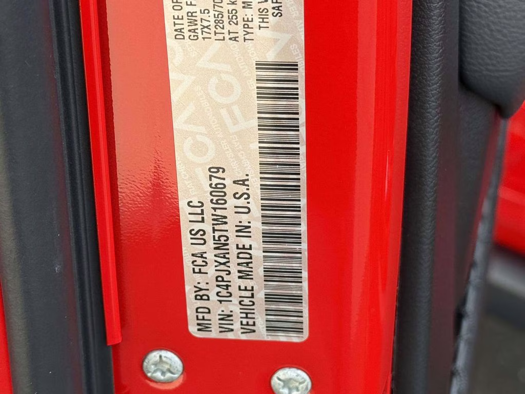 2026 Firecracker Red Clearcoat Jeep Wrangler Willys 4X4 SUV