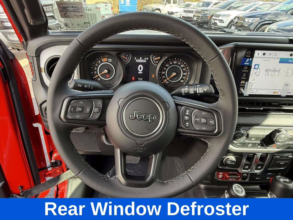 2026 Firecracker Red Clearcoat Jeep Wrangler Willys 4X4 SUV