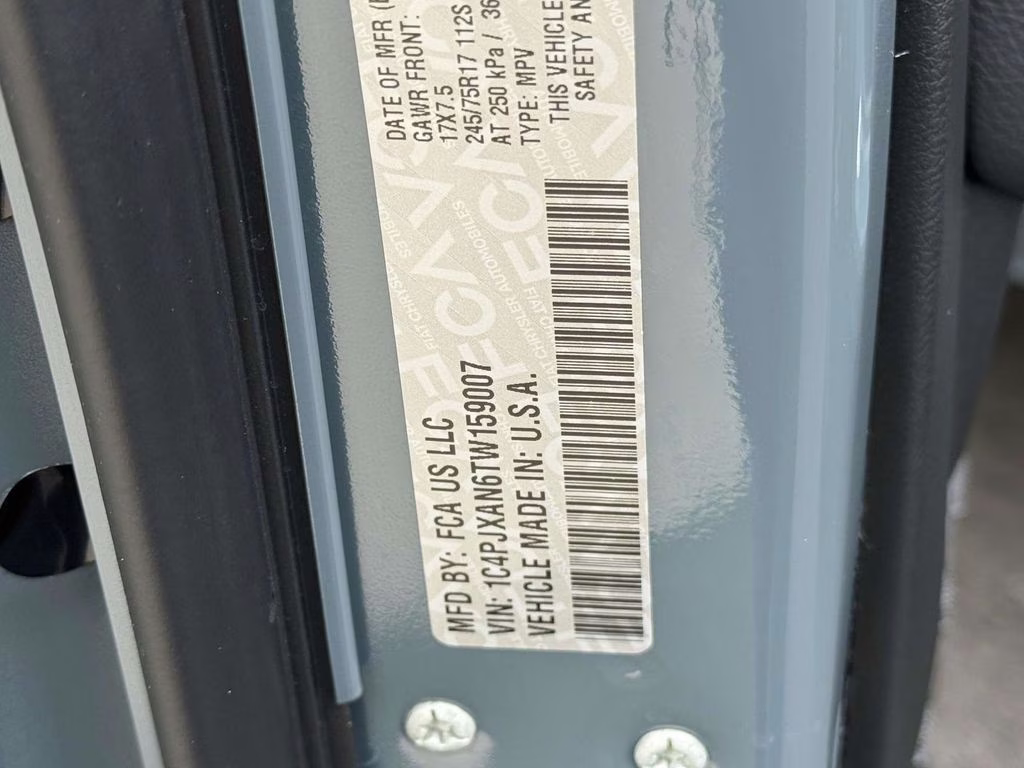 2026 Anvil Clear Coat Jeep Wrangler Sport 4X4 SUV