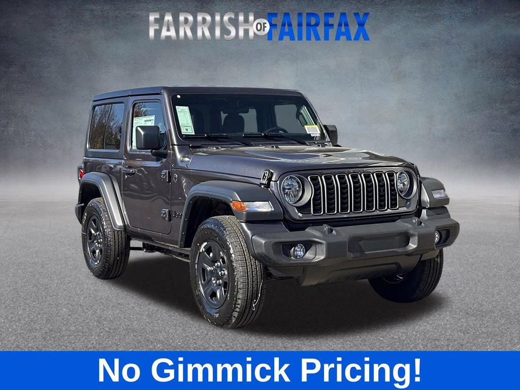 2026 Granite Crystal Metallic Clearcoat Jeep Wrangler Sport 4X4 SUV