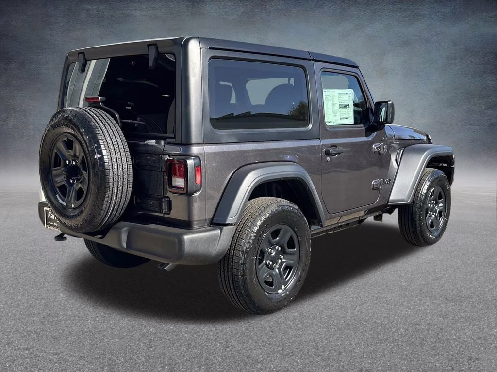 2026 Granite Crystal Metallic Clearcoat Jeep Wrangler Sport 4X4 SUV