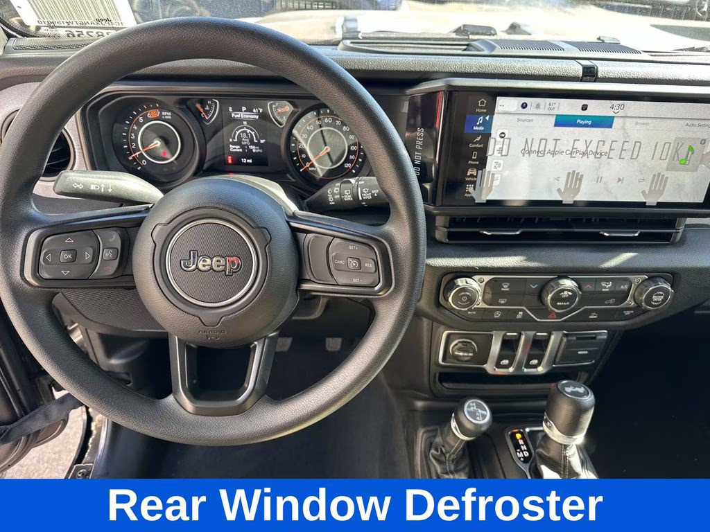 2026 Granite Crystal Metallic Clearcoat Jeep Wrangler Sport 4X4 SUV