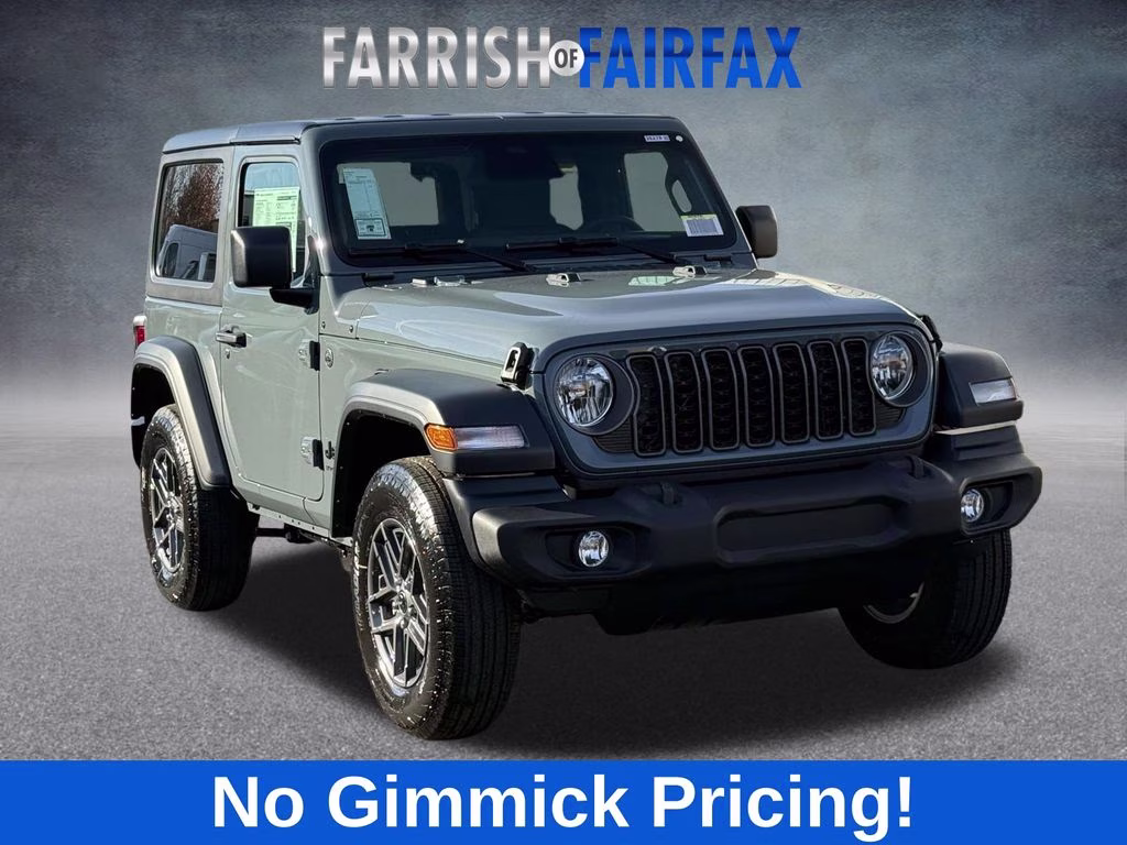 2026 Anvil Clear Coat Jeep Wrangler Sport S 4X4 SUV