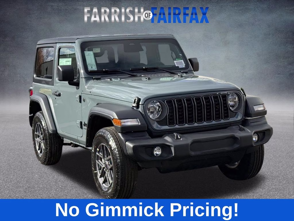 2026 Anvil Clear Coat Jeep Wrangler Sport S 4X4 SUV