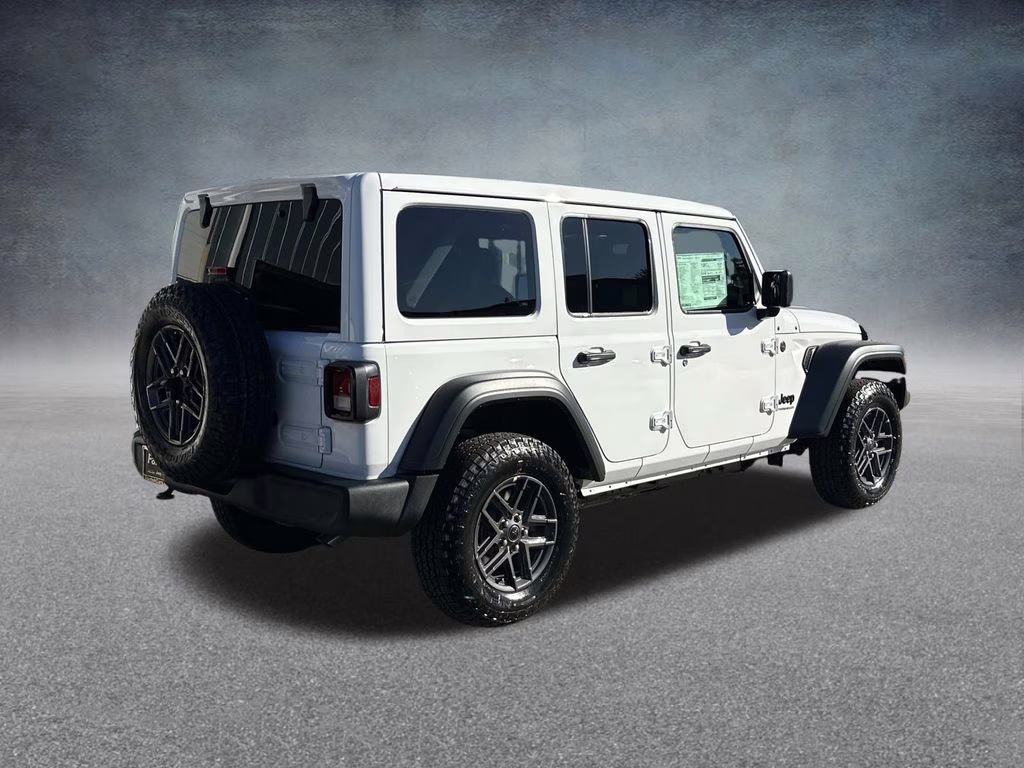 2026 Bright White Clearcoat Jeep Wrangler Sport S 4X4 SUV
