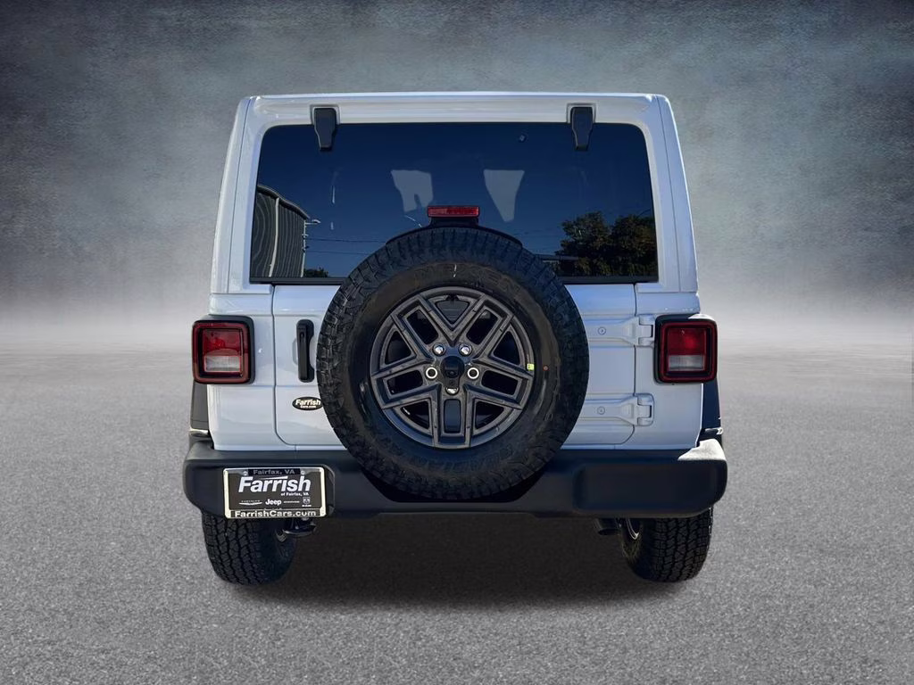 2026 Bright White Clearcoat Jeep Wrangler Sport S 4X4 SUV