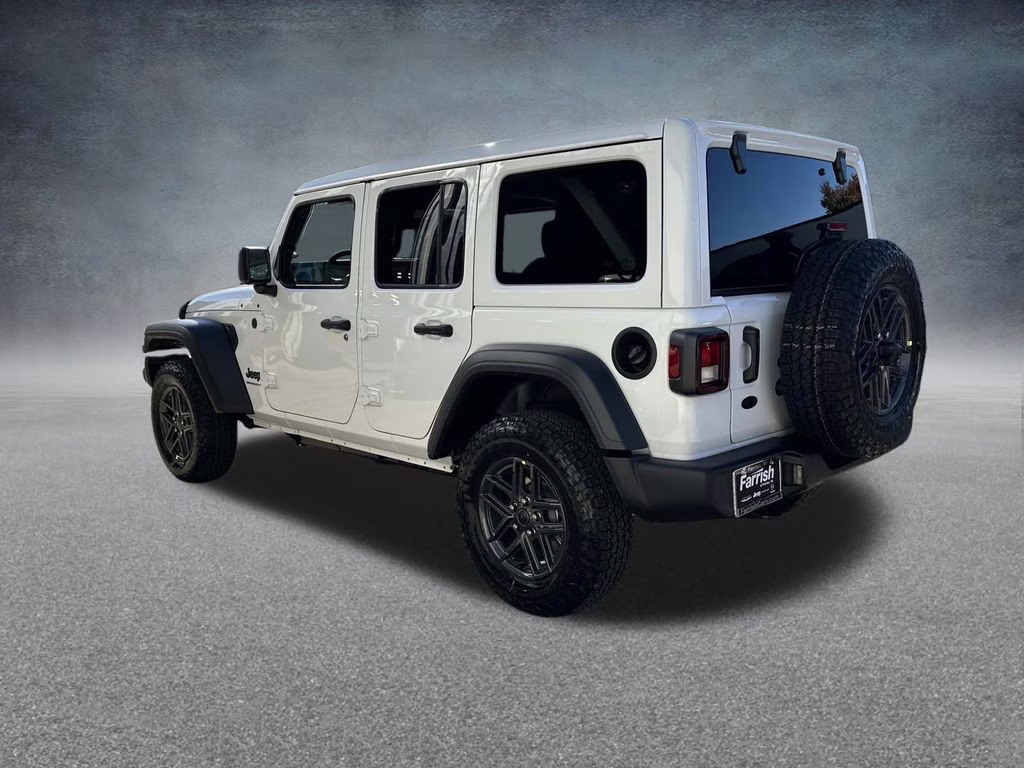 2026 Bright White Clearcoat Jeep Wrangler Sport S 4X4 SUV