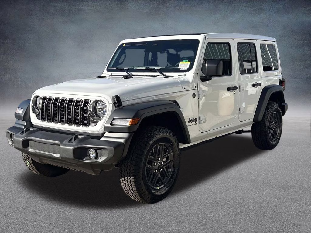 2026 Bright White Clearcoat Jeep Wrangler Sport S 4X4 SUV