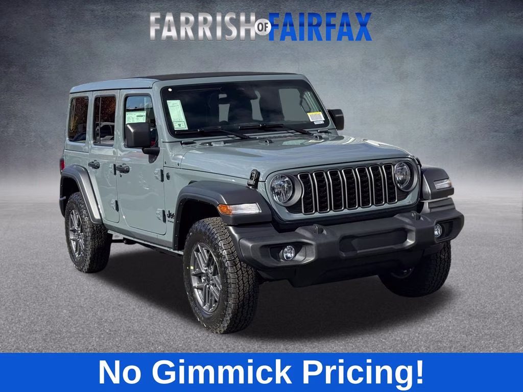 2026 Anvil Clear Coat Jeep Wrangler Sport S 4X4 SUV