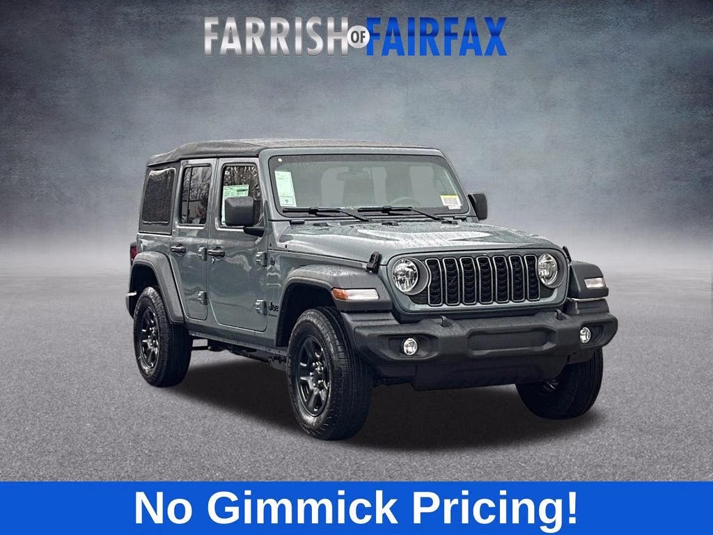 2026 Anvil Clear Coat Jeep Wrangler Sport 4X4 SUV