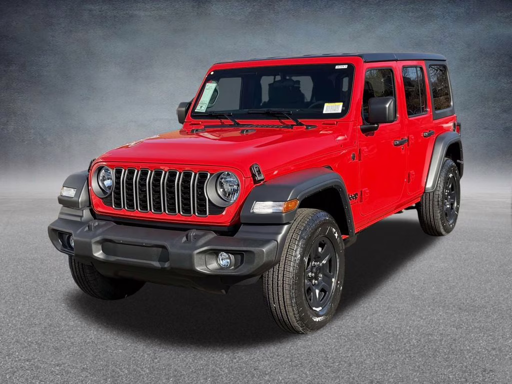 2026 Firecracker Red Clearcoat Jeep Wrangler Sport 4X4 SUV